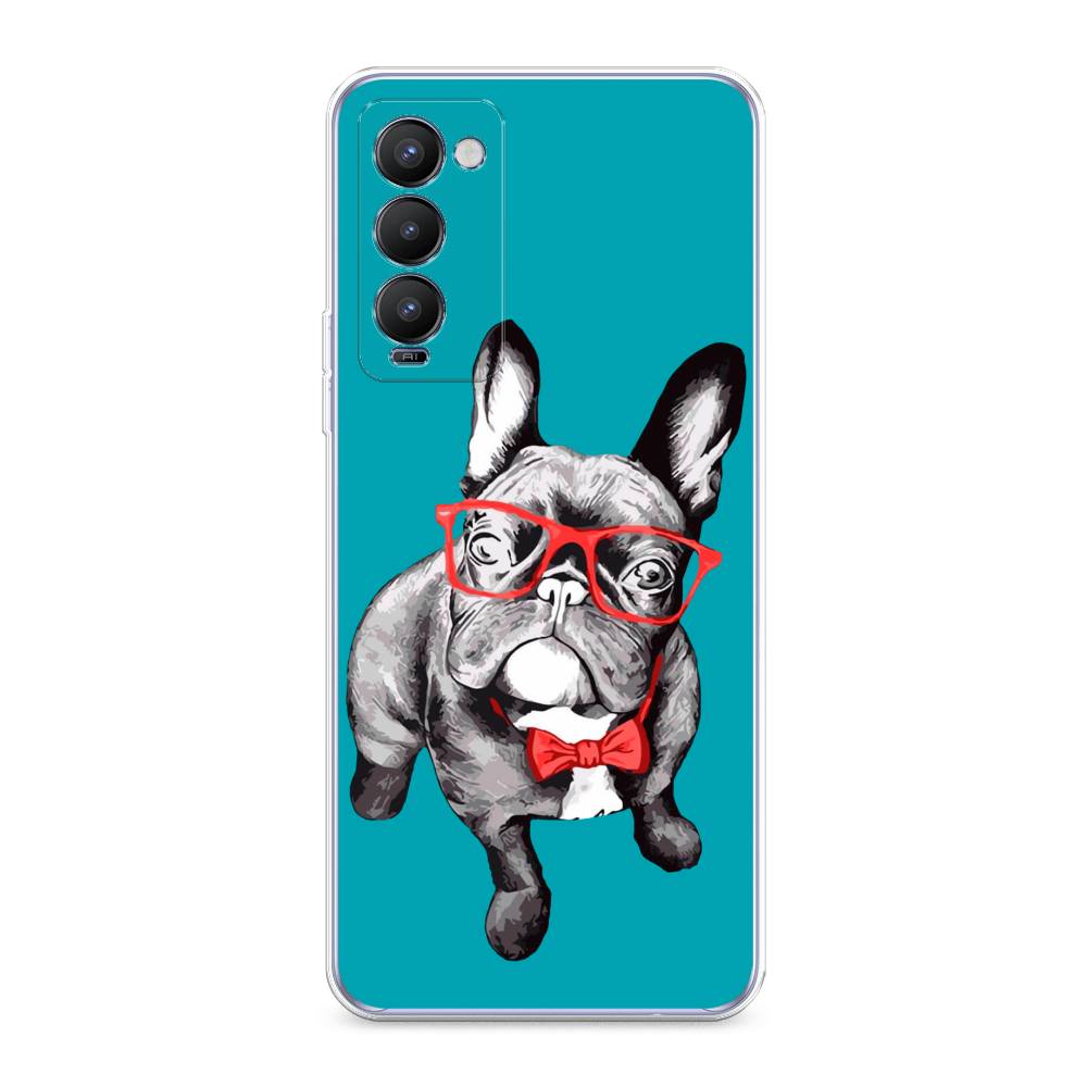 

Чехол на Tecno Camon 18 "Французский бульдог", 300950-1