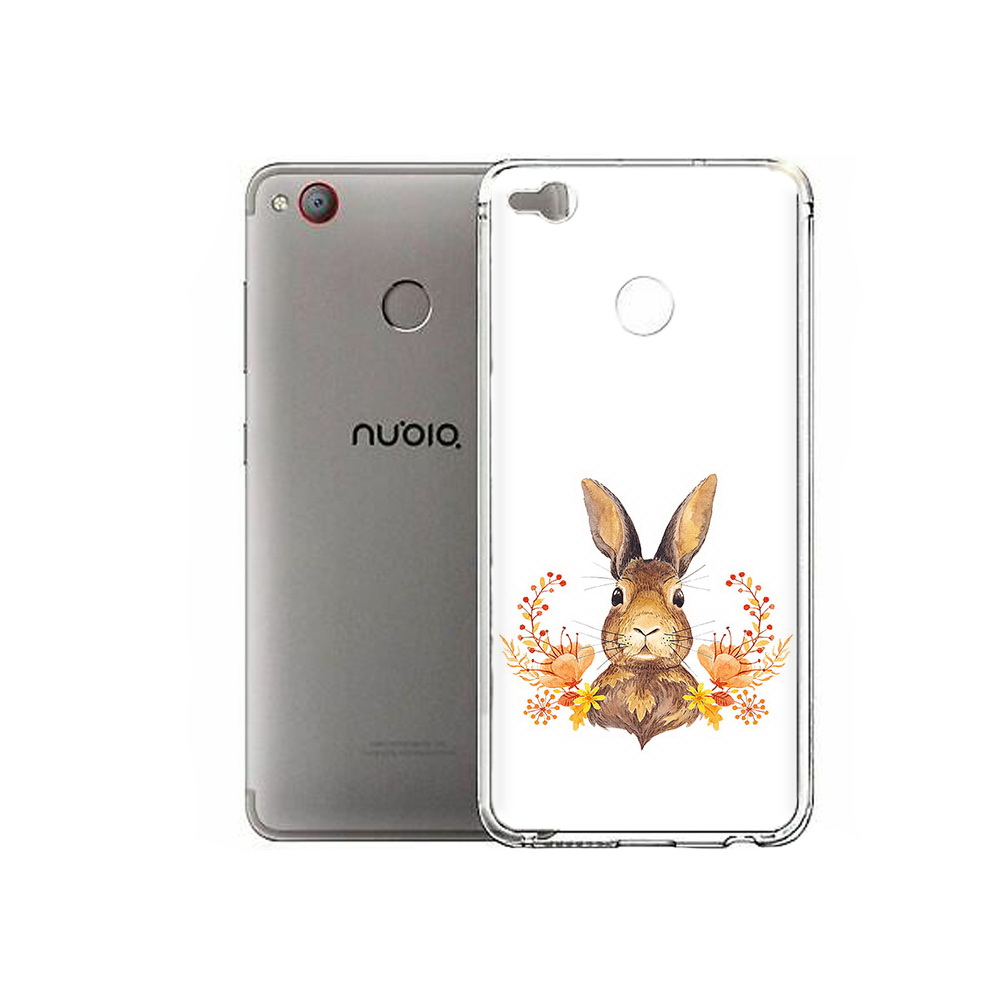 

Чехол MyPads Tocco для ZTE Nubia Z11 Mini зайка в цветах (PT53565.450.349), Tocco