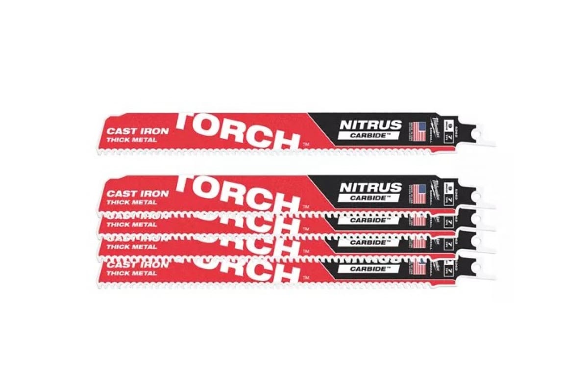фото Полотно для саб.пилы the torch nitrus 230 tct (5шт) milwaukee