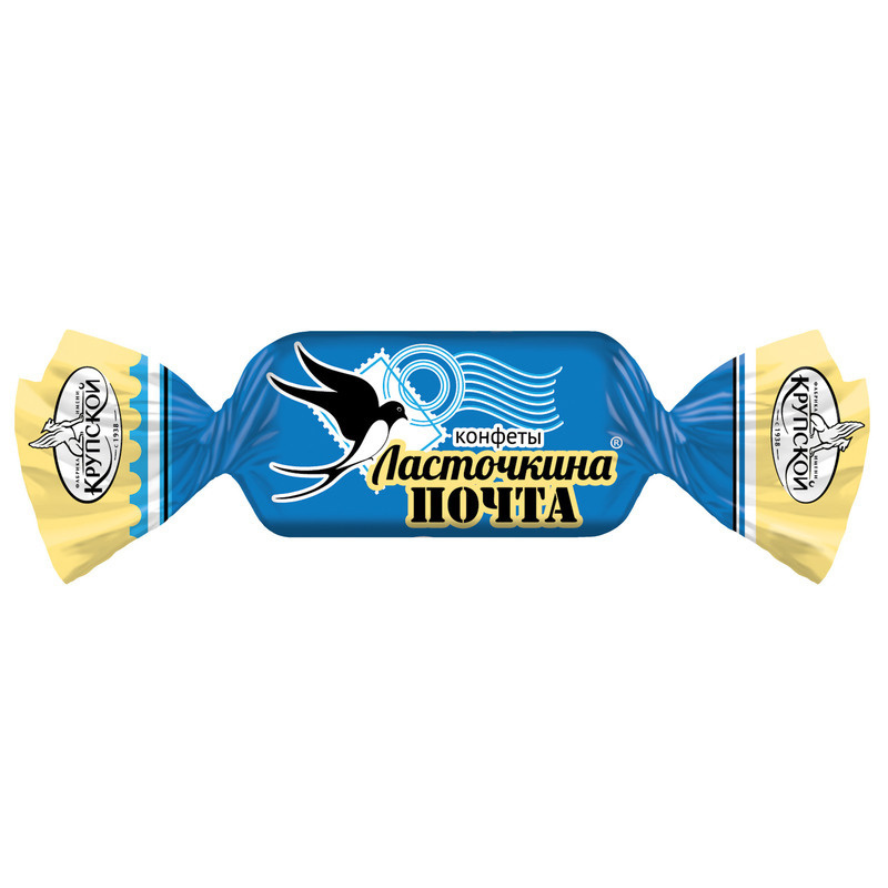 

Конфеты шоколадные Фабрика имени Крупской Ласточкина почта