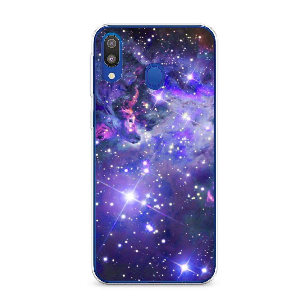 

Чехол Awog на Samsung Galaxy M20 "Яркая галактика", Разноцветный, 27450-4