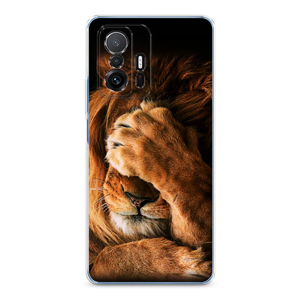 

Чехол Awog на Xiaomi Mi 11T/11T Pro "Львиный стыд", Разноцветный, 313750-1