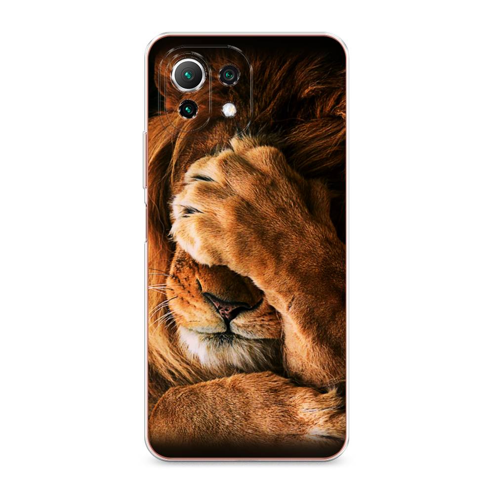 

Чехол Awog на Xiaomi Mi 11 Lite/5G NE "Львиный стыд", Разноцветный, 311750-1