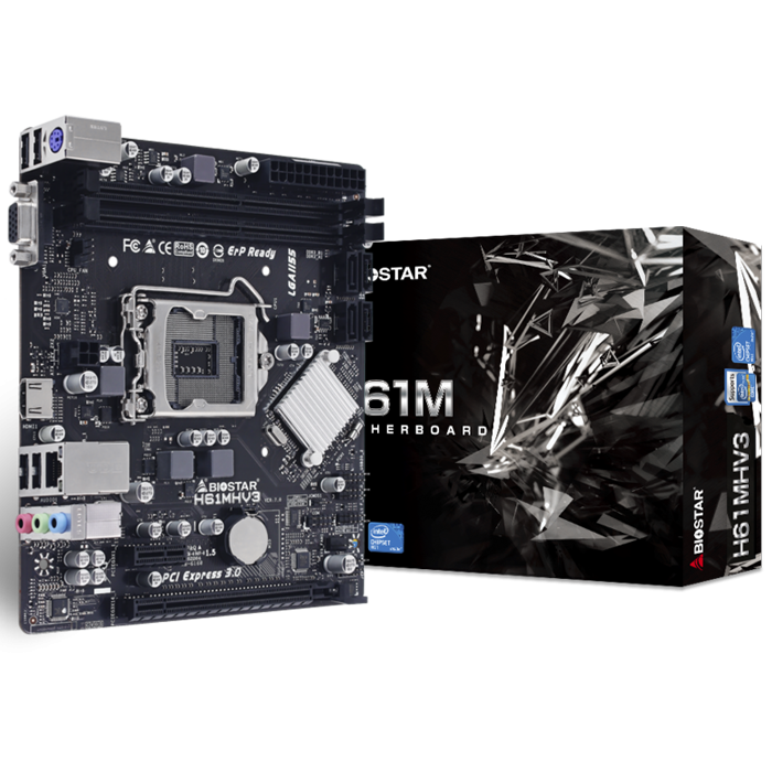 

Материнская плата Intel H61MHV3, H61MHV3