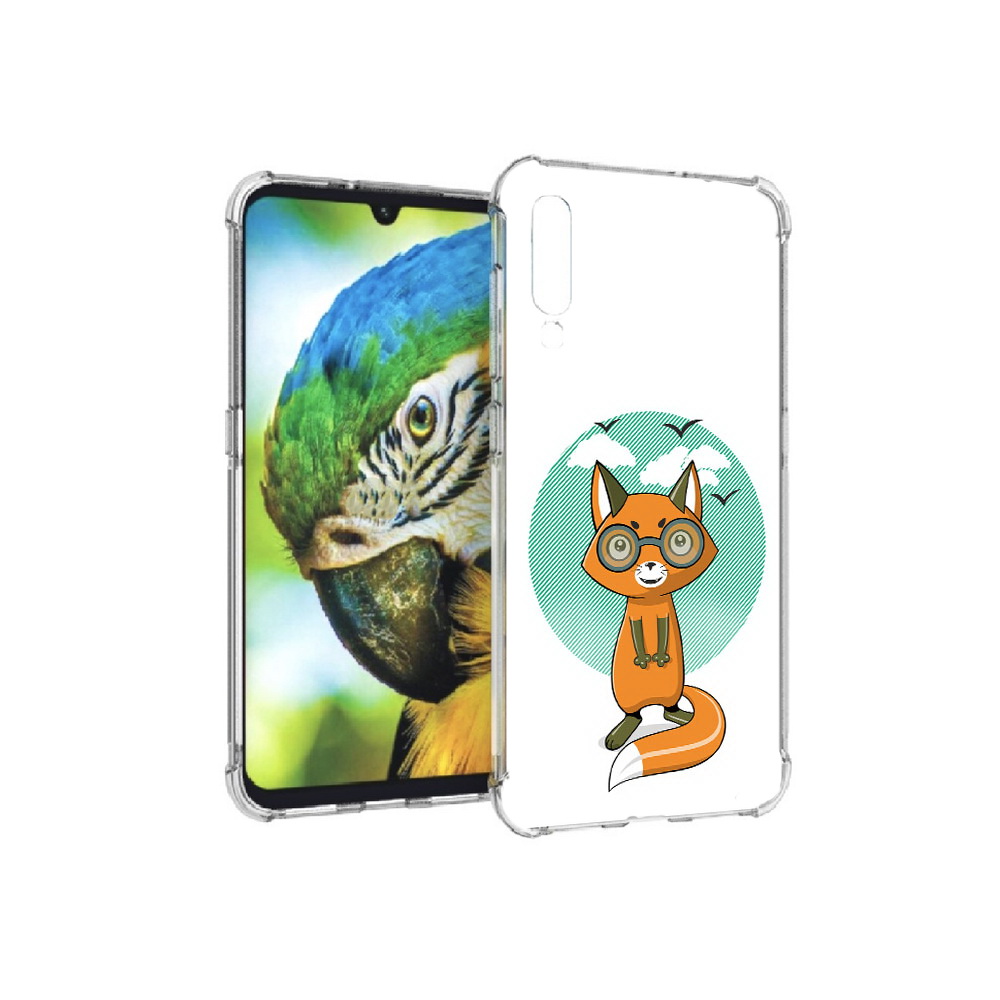 Чехол MyPads Tocco для Xiaomi Mi 9 задумчивая лиса (PT126035.255.348)