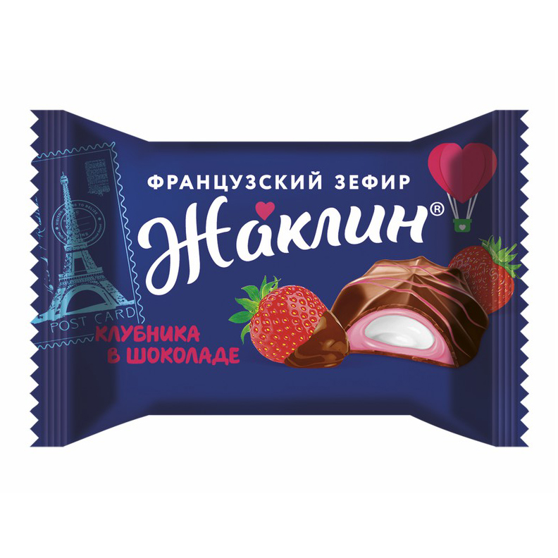 

Зефир Славянка Жаклин клубника в шоколаде