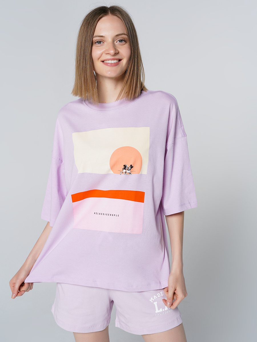 

Футболка женская ТВОЕ 82302 фиолетовая XL, 82302