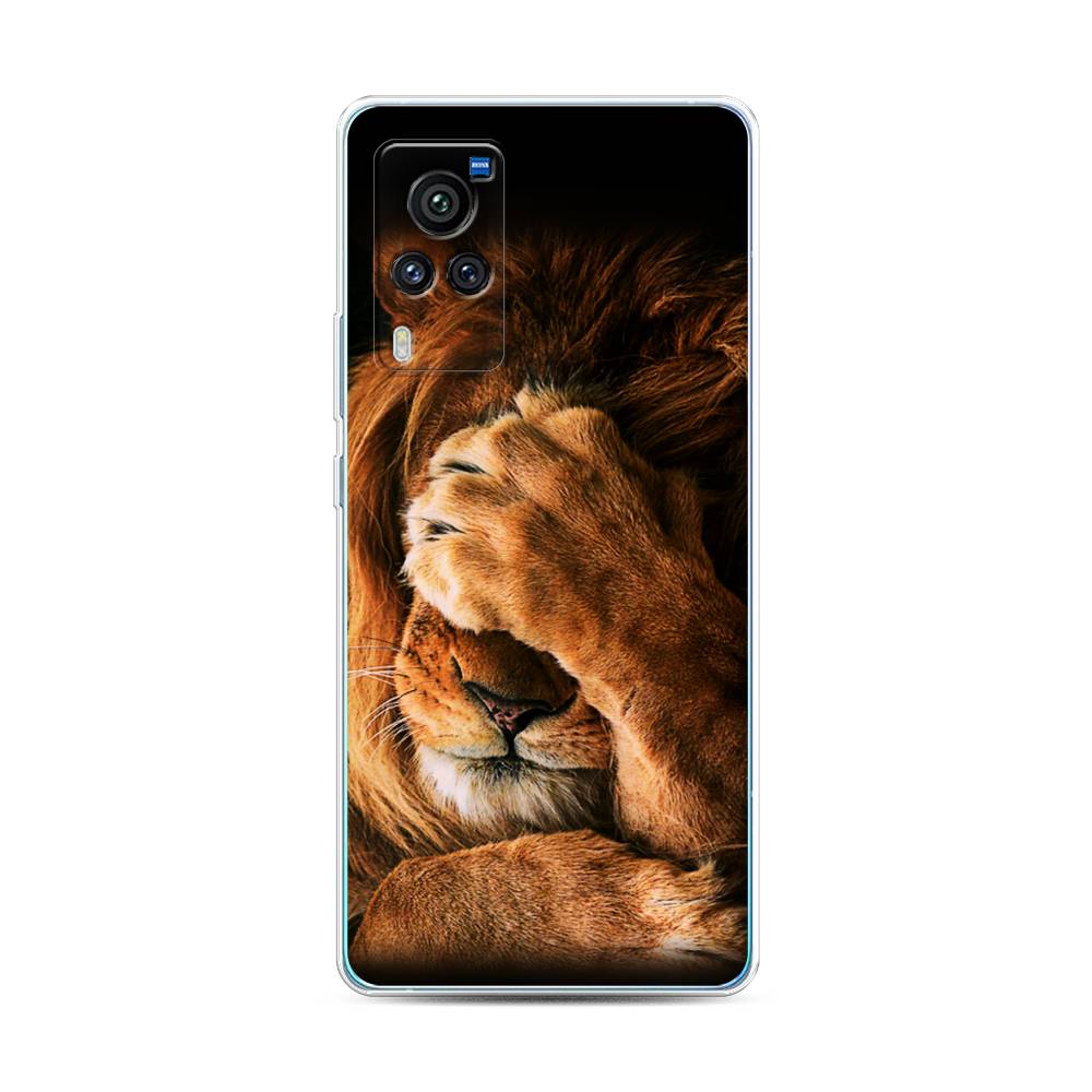 

Чехол Awog на Vivo X60 Pro "Львиный стыд", Разноцветный, 263850-1