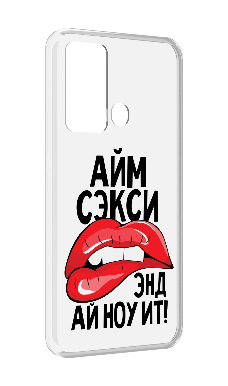 

Чехол MyPads айм-секси для ITEl Vision 3, Прозрачный, Tocco