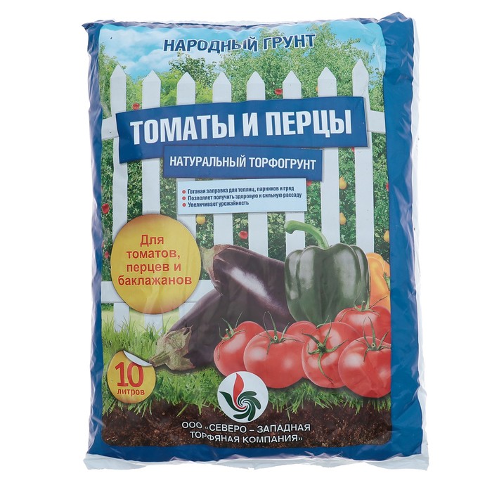 

Грунт Томаты и перцы "Народный грунт", 10 л