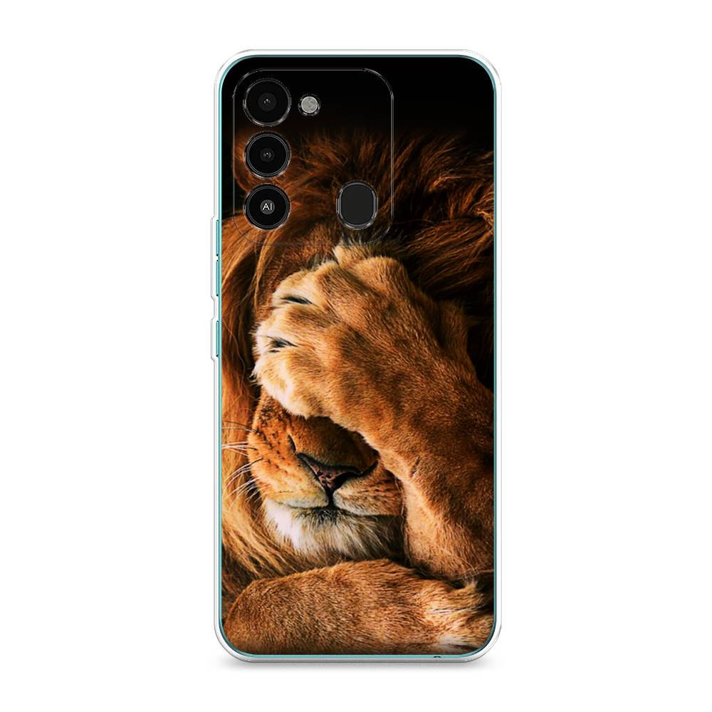 

Чехол Awog на Tecno Spark Go 2022/8С/9 "Львиный стыд", Разноцветный, 301250-1