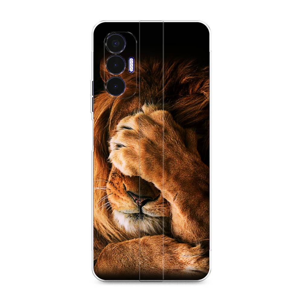

Чехол Awog на Tecno Pova 3 "Львиный стыд", Разноцветный, 301550-1