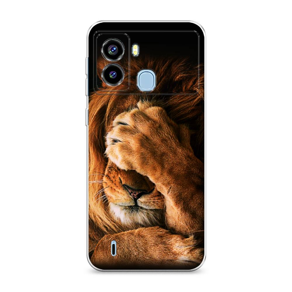 

Чехол Awog на Tecno Pop 6 "Львиный стыд", Разноцветный, 302050-1