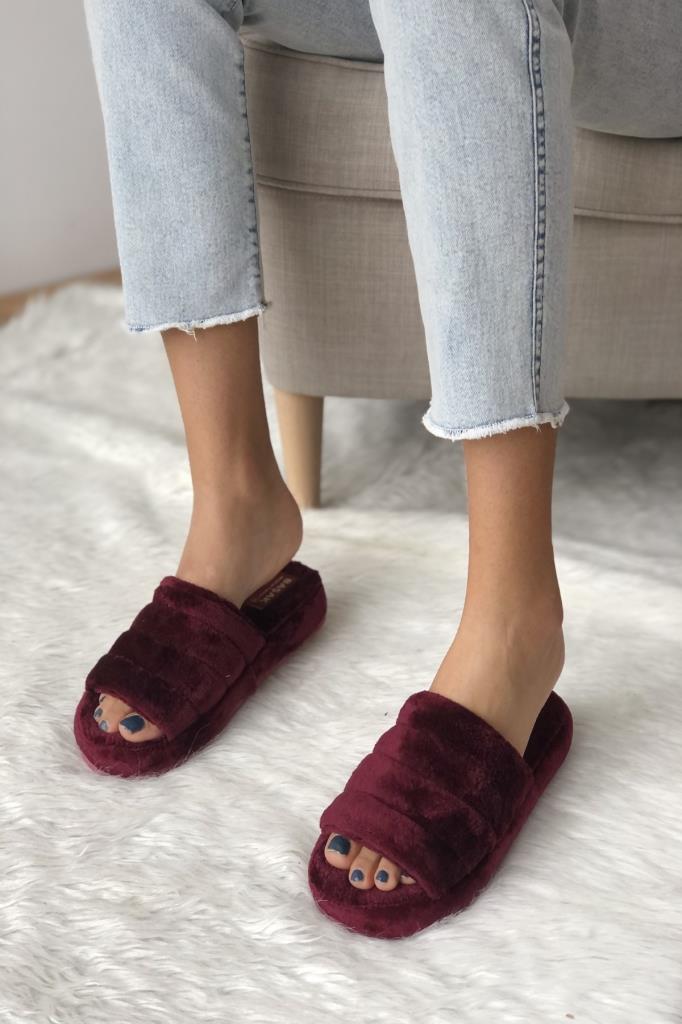 

Тапочки женские Pembe Potin 28170 бордовые 37 EU (доставка из-за рубежа), 28170