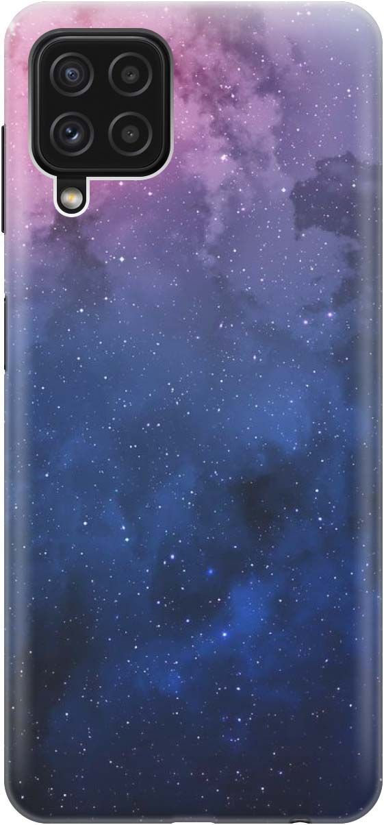 

Чехол на Samsung Galaxy A22 "Звездное зарево", Голубой;синий, 2150