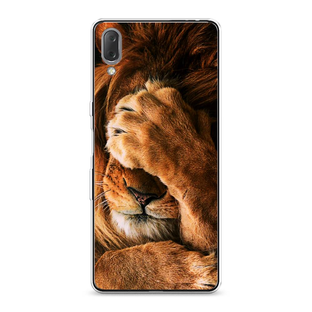 

Чехол Awog на Sony Xperia L3 "Львиный стыд", Разноцветный, 54450-1