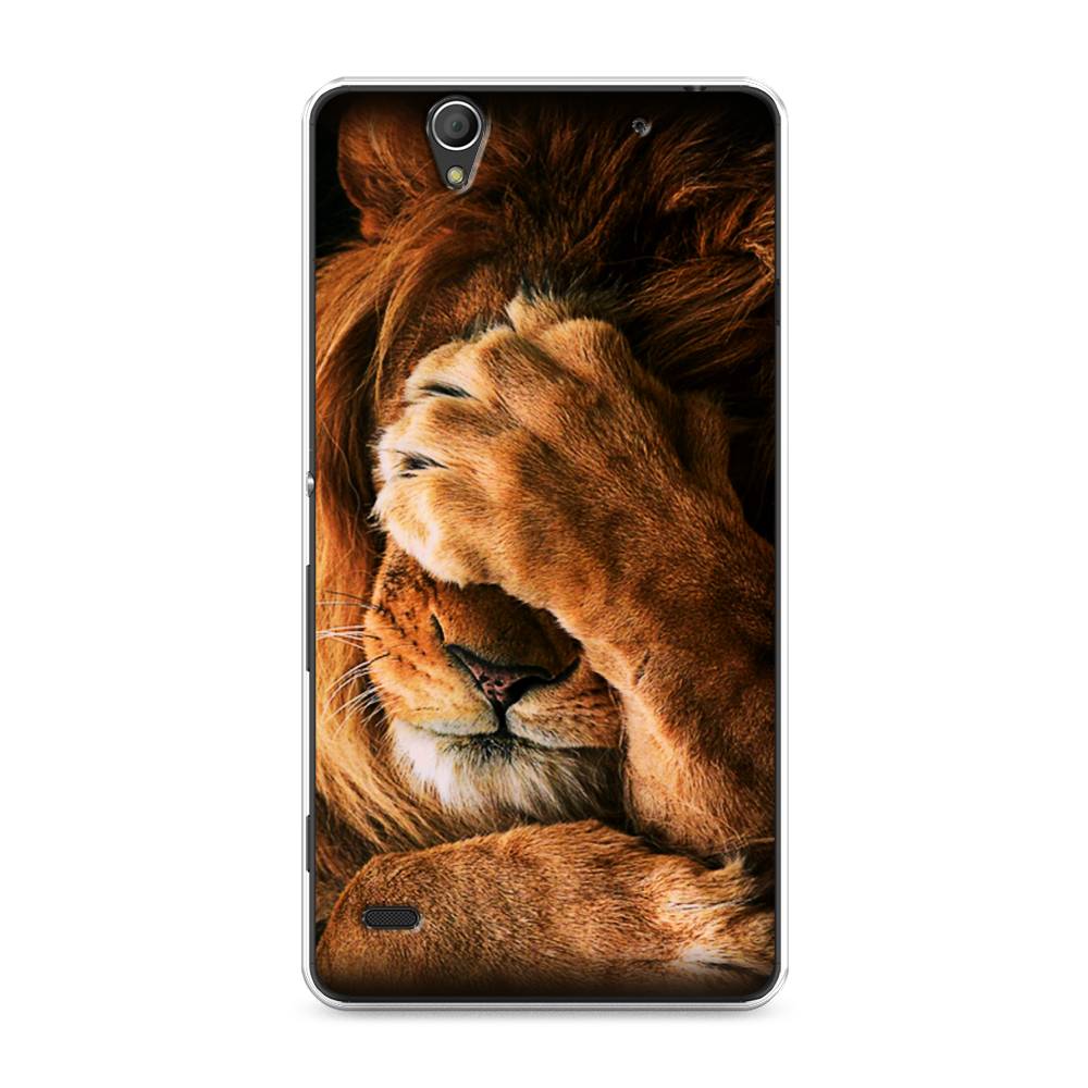 

Чехол Awog на Sony Xperia C4 "Львиный стыд", Разноцветный, 52650-1