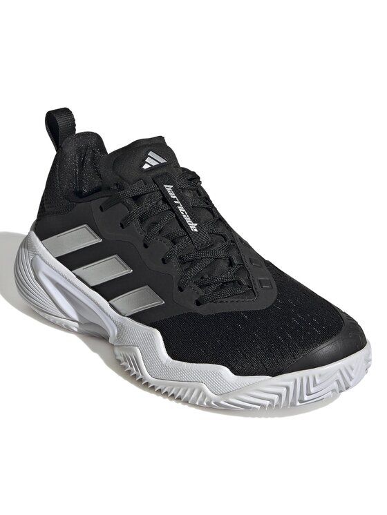 

Кроссовки женские Adidas Barricade Tennis Shoes ID1560 черные 42 EU, Черный, Barricade Tennis Shoes ID1560