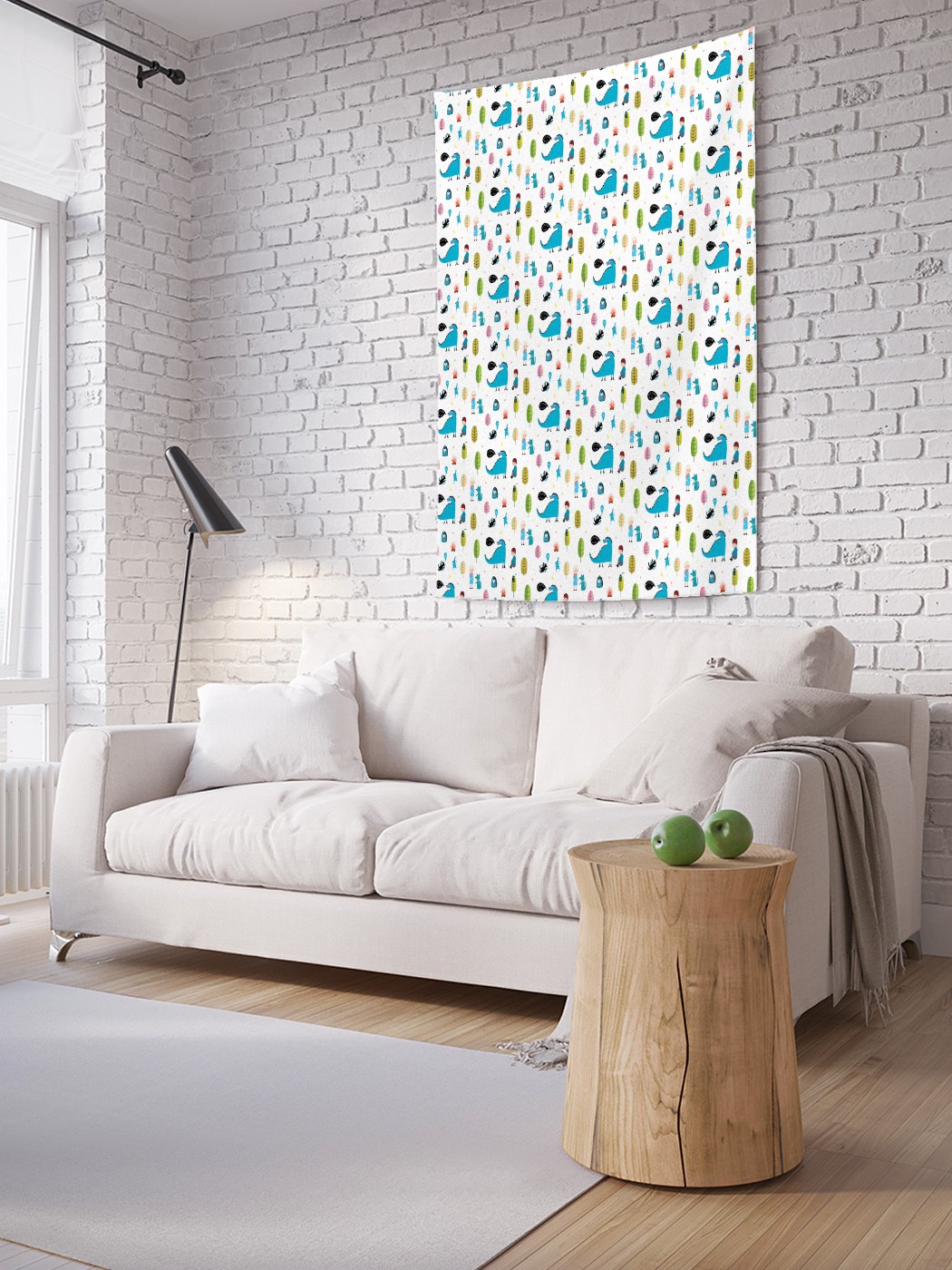 

Тапестри декоративное панно с фотопечатью tp_101312_150x200 JoyArty