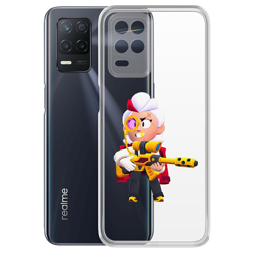 

Чехол-накладка Brawl Stars-Белль Голдхэнд для Realme 8 5G