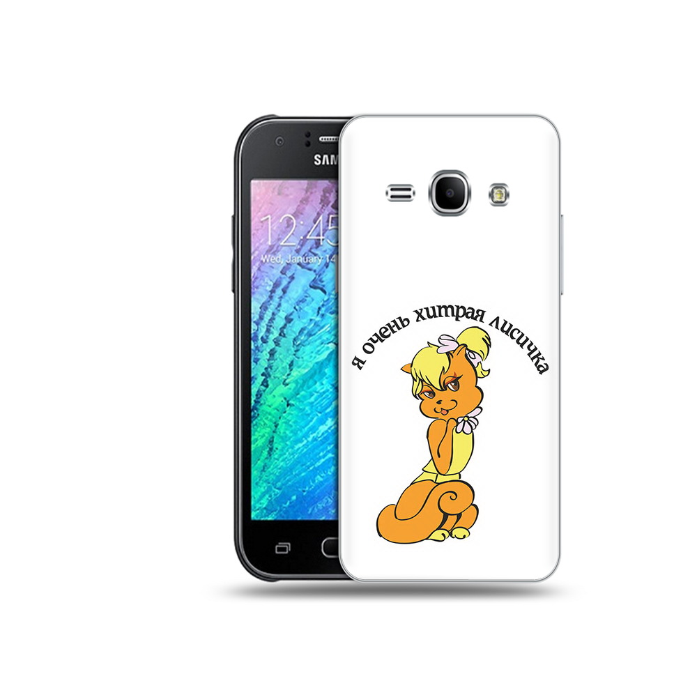 Чехол MyPads Tocco для Samsung Galaxy J1 хитрая лиса (PT26162.569.665)