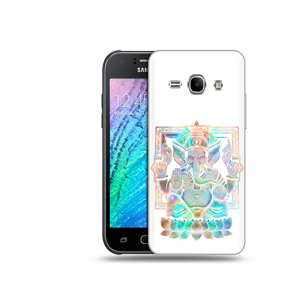 

Чехол MyPads Tocco для Samsung Galaxy J1 умный слон (PT26162.569.654), Прозрачный, Tocco