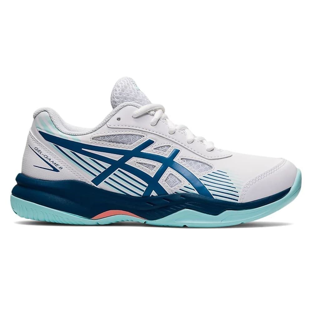 фото Кроссовки asics 1044a025-105-7, белый/синий, 35,5