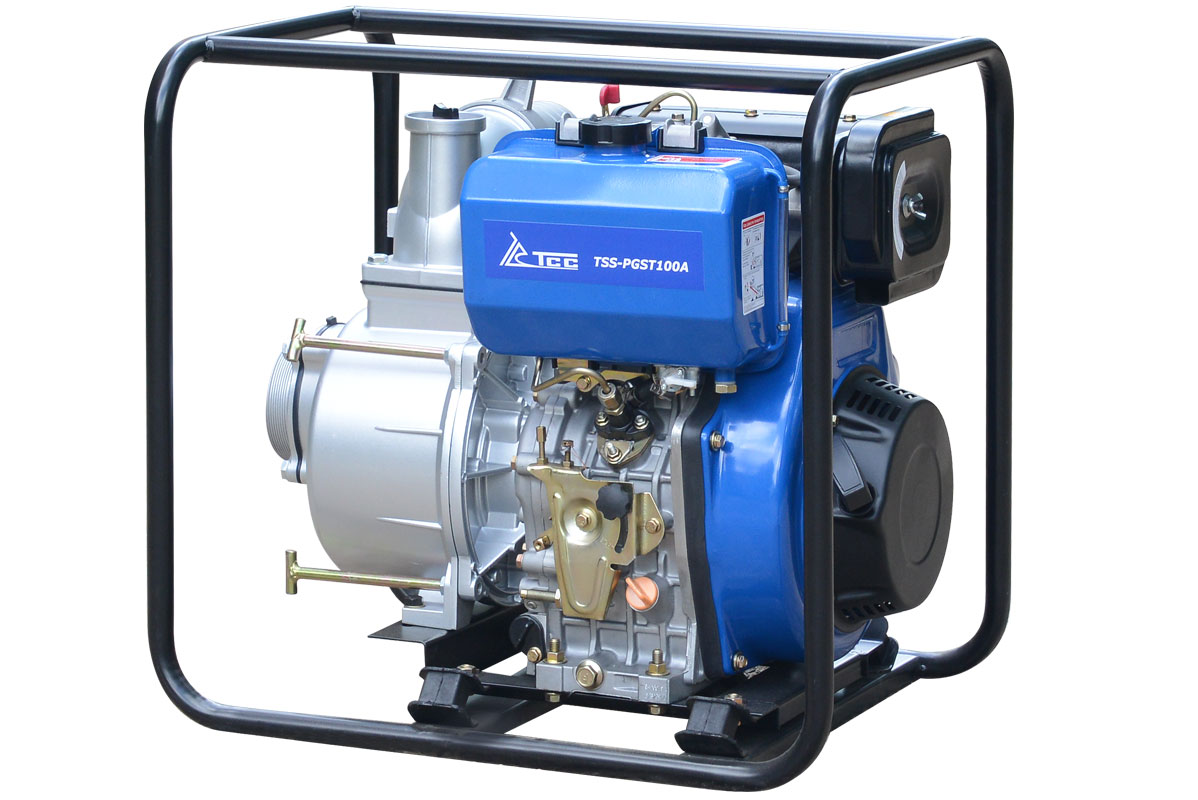 

Мотопомпа дизельная ТСС PGST100A, PGST100A