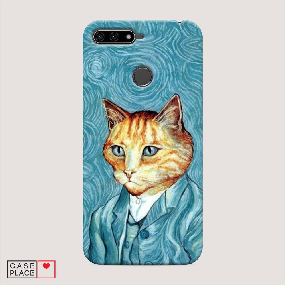 

Чехол Awog "Кот Ван Гог" для Honor 7C, 64520-1