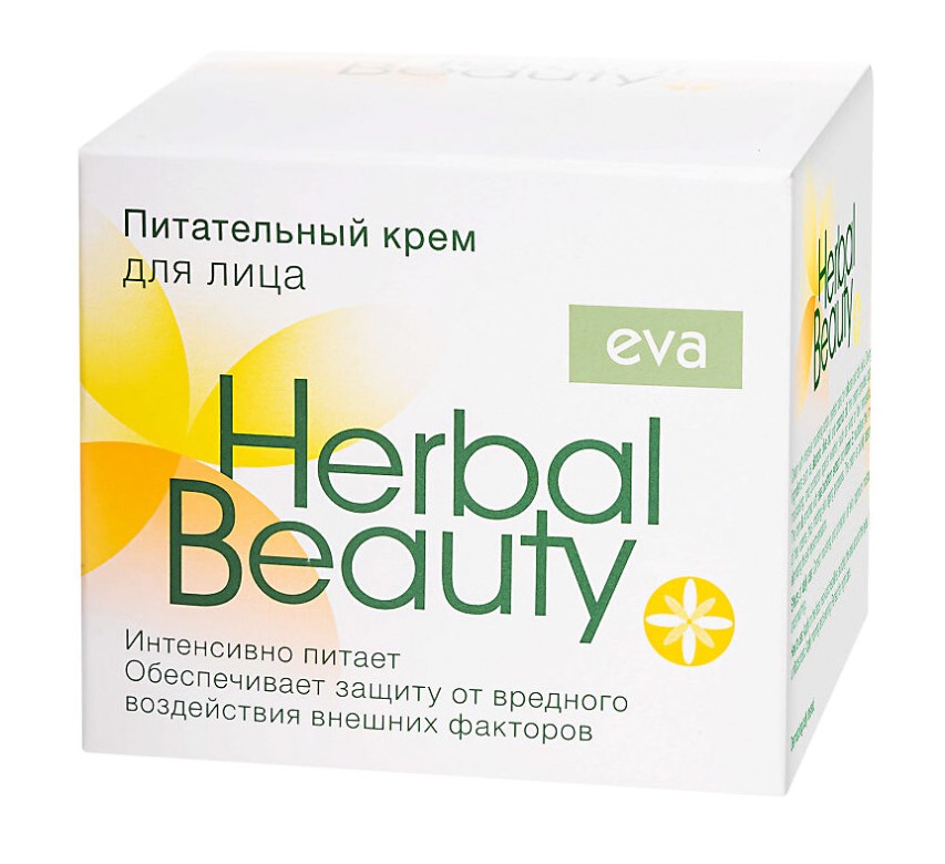 фото Крем для лица eva herbal beauty "питательный", eva 50 мл