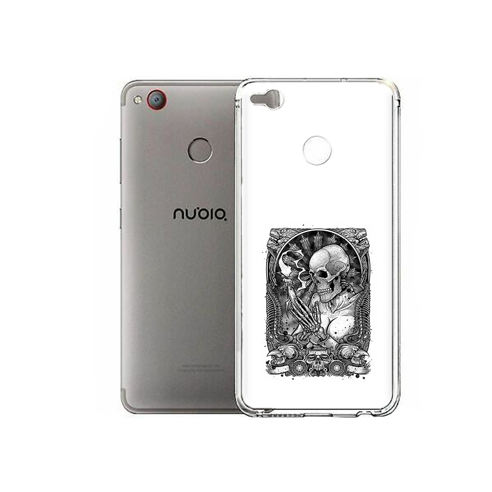 

Чехол MyPads Tocco для ZTE Nubia Z11 Mini девушка скелет (PT53565.450.316), Tocco