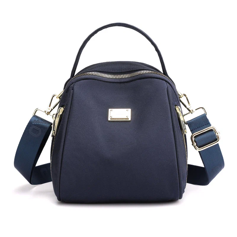 Сумка-рюкзак женская CHIBAO Chibao-001 темно-синяя, 20х19х13 см