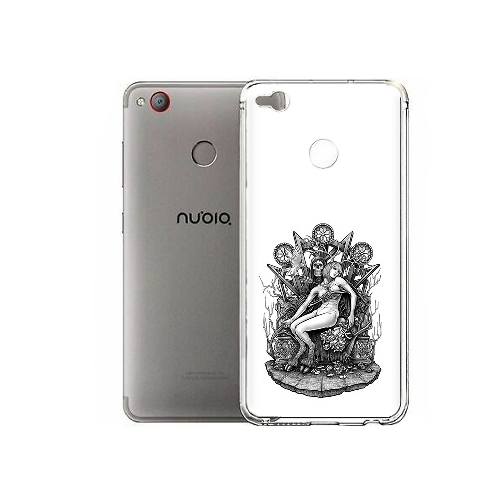 

Чехол MyPads Tocco для ZTE Nubia Z11 Mini девушка на троне (PT53565.450.309), Tocco