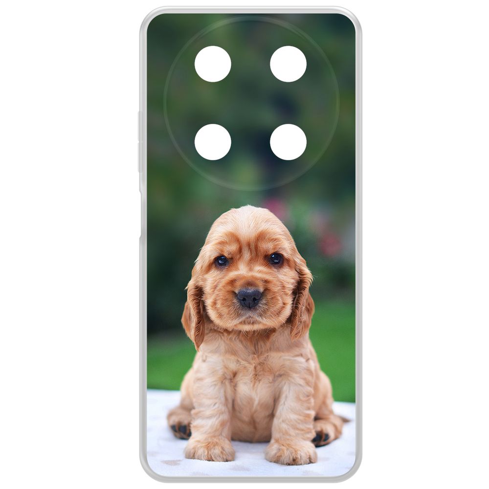 

Чехол-накладка Krutoff Clear Case Щенок кокер-спаниеля для ITEL RS4, Прозрачный