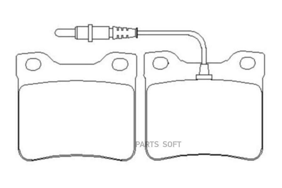 

Тормозные колодки SB Nagamochi задние дисковые bp41265w