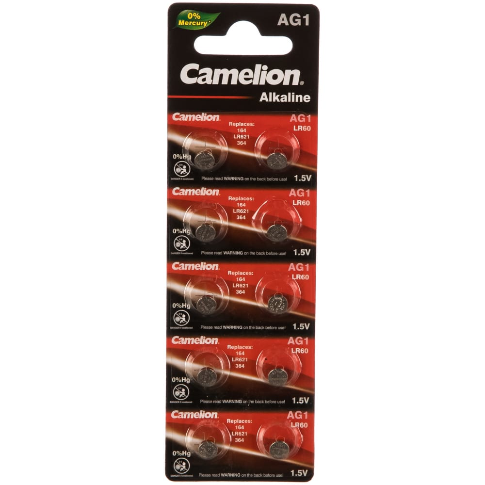 

Батарейка для часов Camelion BL-10 Mercury Free
