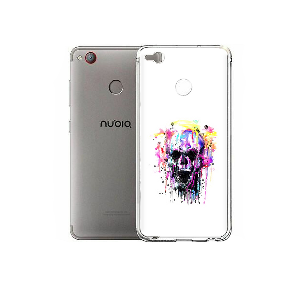 Чехол MyPads Tocco для ZTE Nubia Z11 Mini граффити череп (PT53565.450.298)