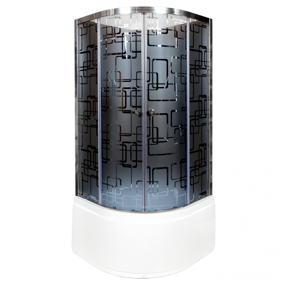 

Душевая кабина Deto BМ4510 N без крыши BM4510NBLACK, BM4510NBLACK