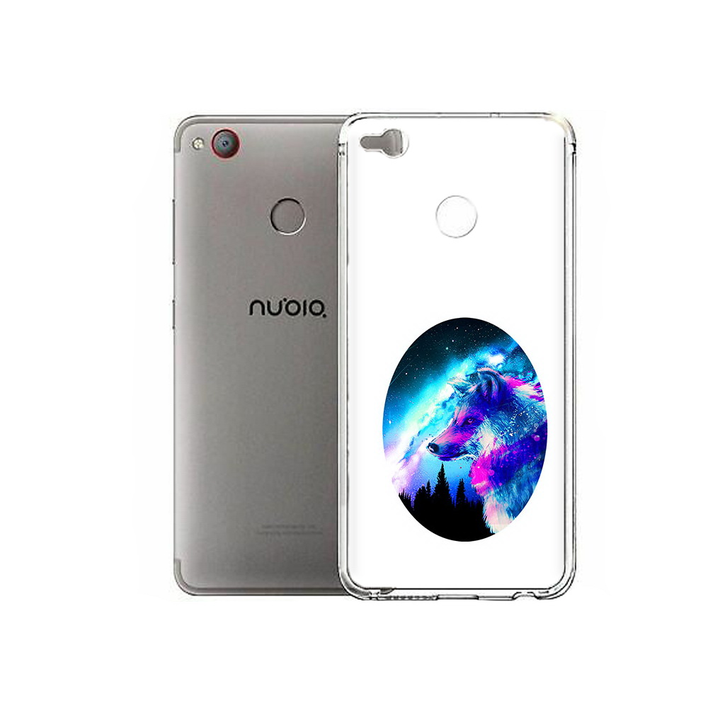

Чехол MyPads Tocco для ZTE Nubia Z11 Mini голубой волк (PT53565.450.293), Tocco