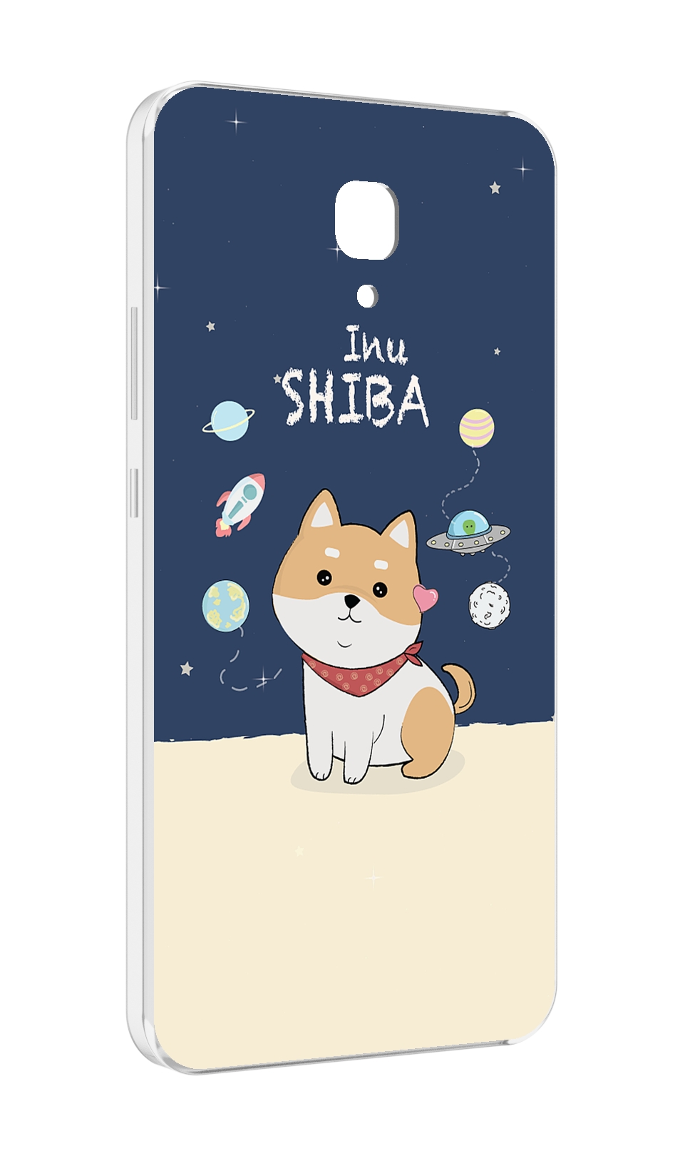

Чехол MyPads сиба-шиба-ину для Meizu M5 Note, Прозрачный, Tocco