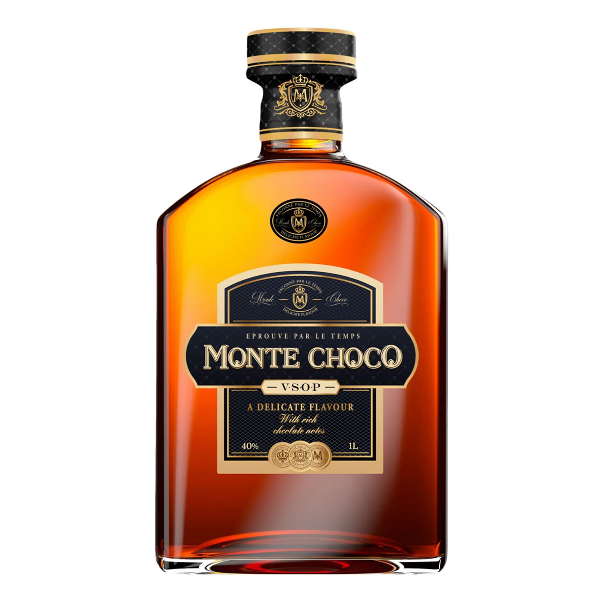 

Коньяк Monte Choco 5 лет 40% 1 л