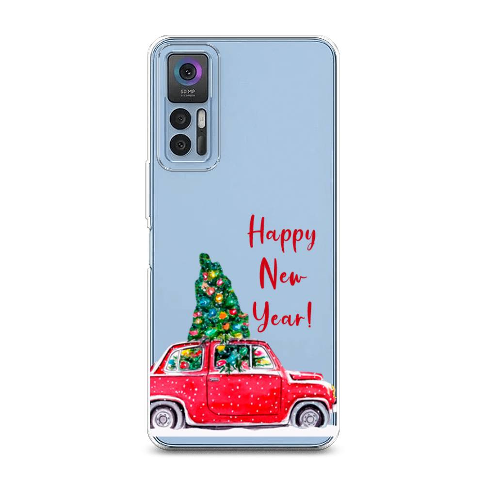 Чехол на TCL 30 Happy New Year