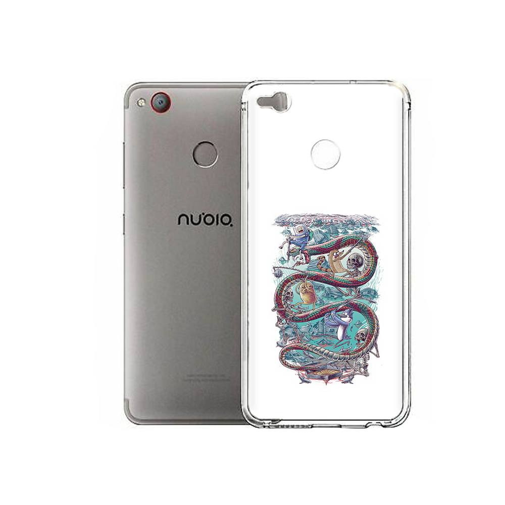 

Чехол MyPads Tocco для ZTE Nubia Z11 Mini время приключений страшилка (PT53565.450.280), Tocco