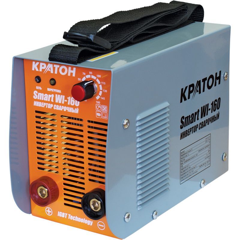 

Инвертор сварочный Кратон Smart WI-160, 3 04 02 007