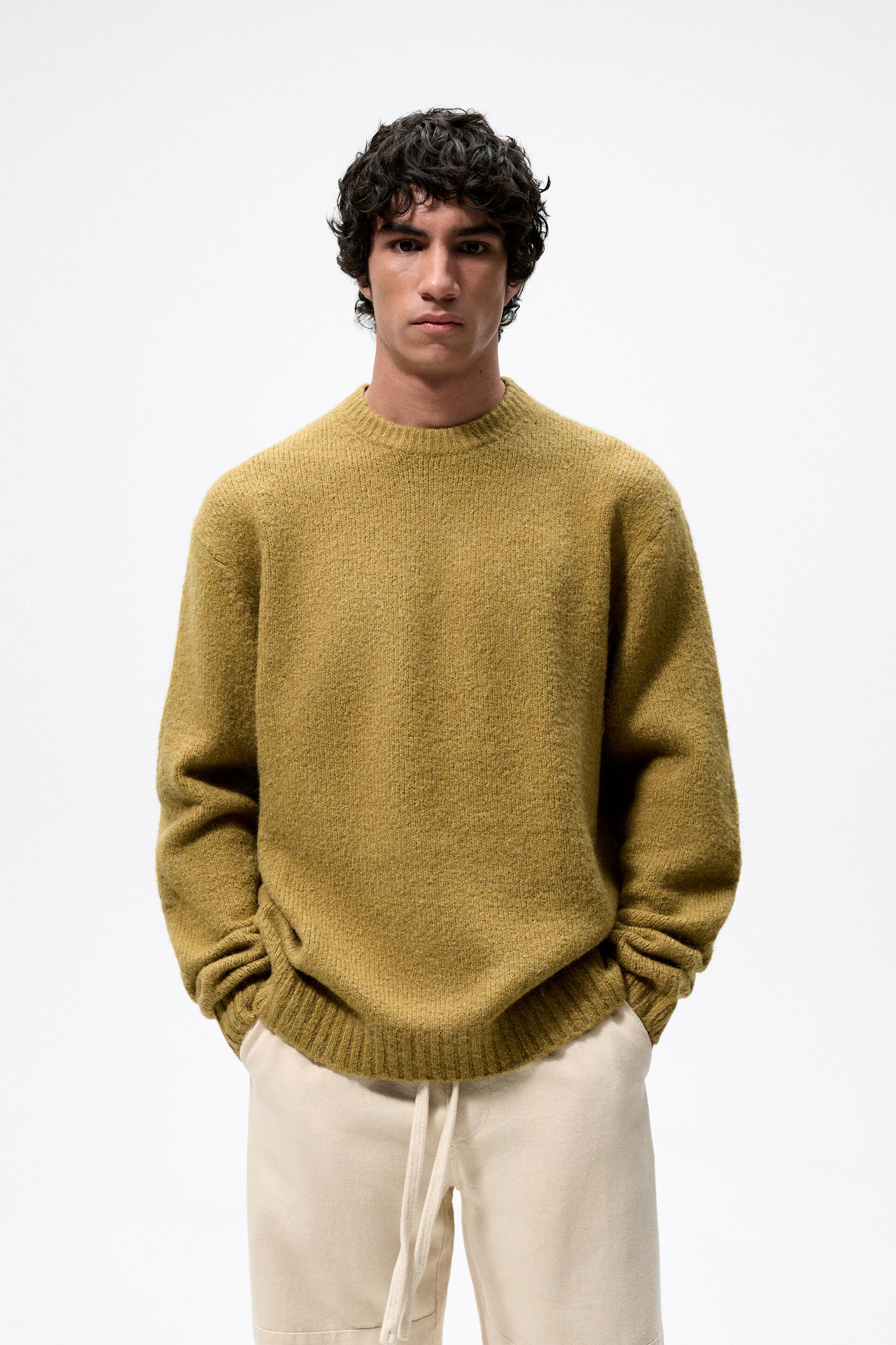 

Джемпер мужской ZARA 05755319 зеленый M, 05755319
