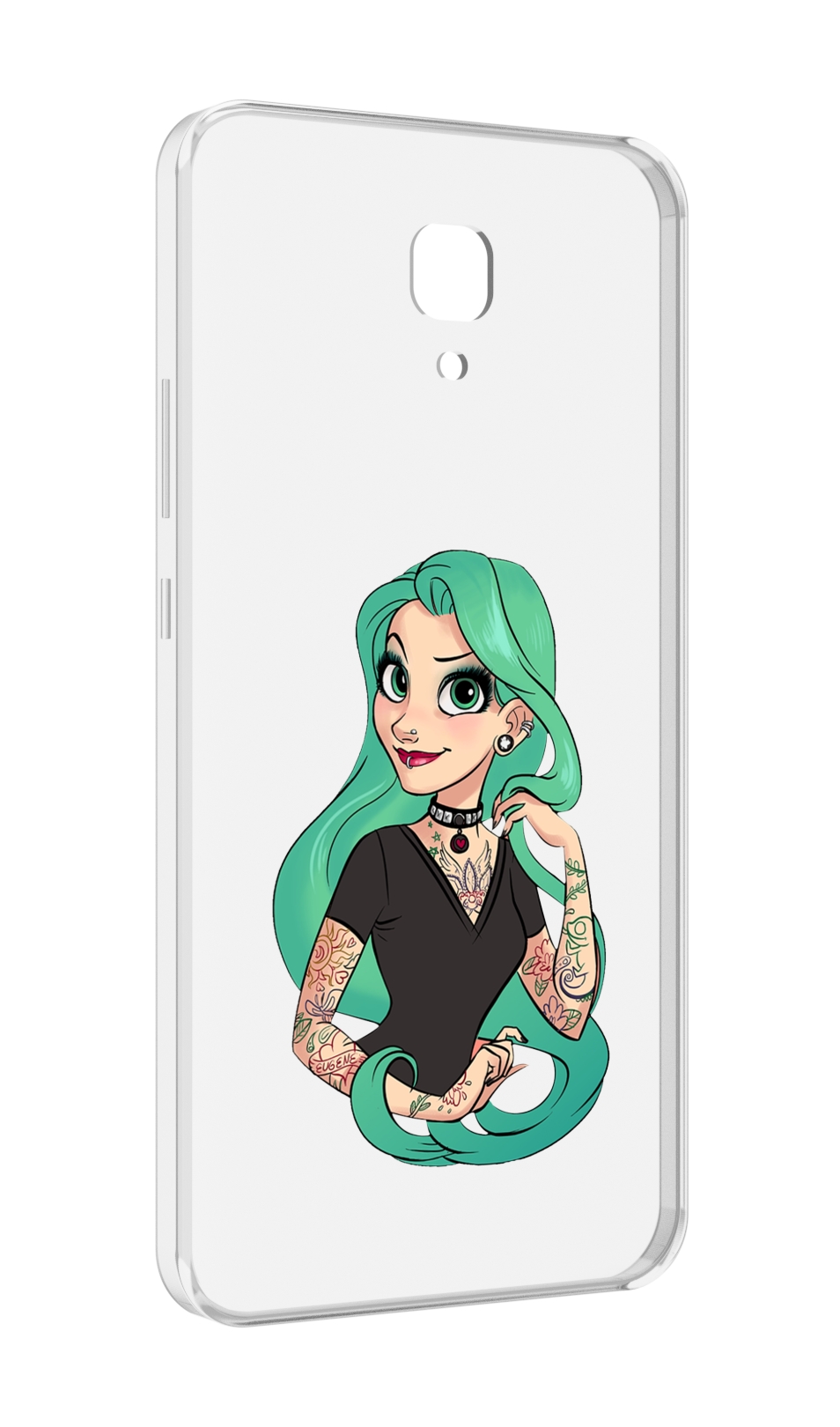 

Чехол MyPads рапунцель-в-тату женский для Meizu M5 Note, Прозрачный, Tocco