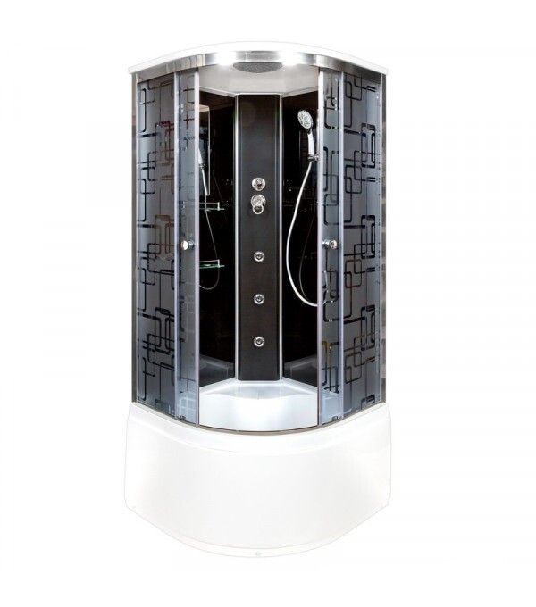 

Душевая кабина Deto BM4510GMBLACK, BM4510GMBLACK