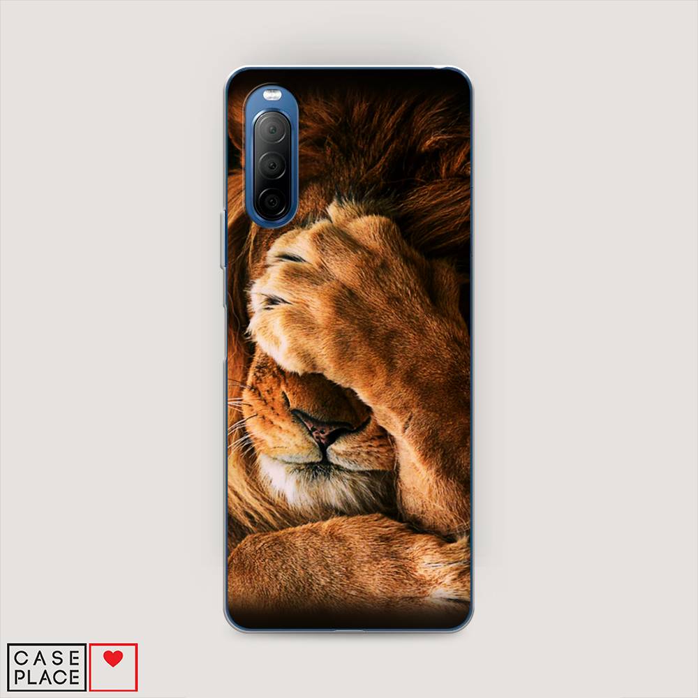 

Чехол Awog на Sony Xperia 10 II "Львиный стыд", Разноцветный, 54650-1