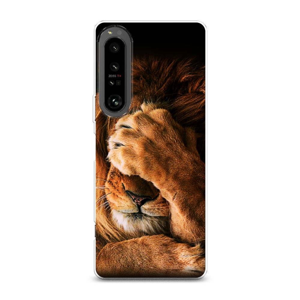 

Чехол Awog на Sony Xperia 1 IV "Львиный стыд", Разноцветный, 55150-1
