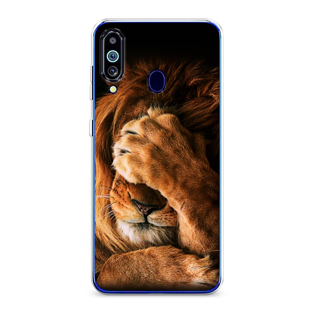 

Чехол Awog на Samsung Galaxy M40/A60 "Львиный стыд", Разноцветный, 28750-1